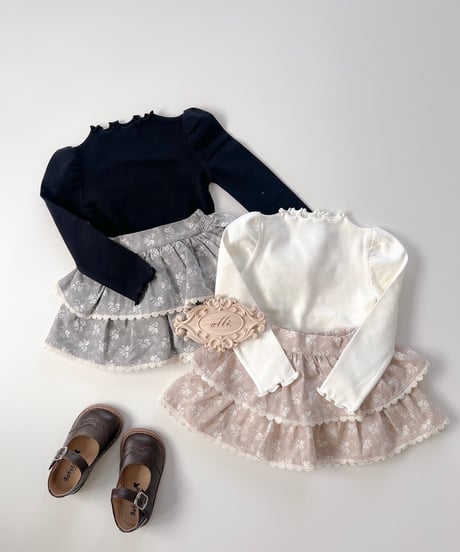 即納puff sleeve mellow tops