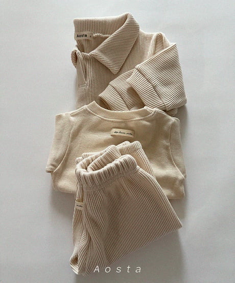 即納aosta Waffle pants