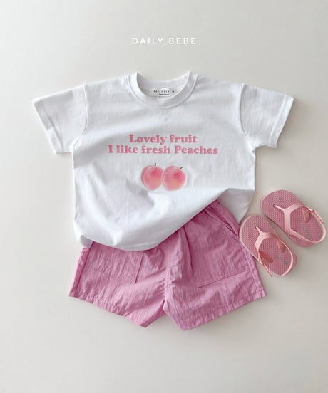 一部即納 daily bebe Like half-sleeved tee