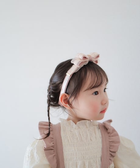 即納veil ribbon headband