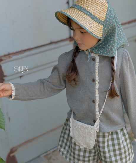 予約 OREN Soleil Scarf Straw Hat