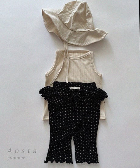 即納aosta kiki frill pants