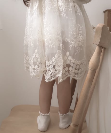 即納Lace Bouquet kids Dress