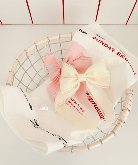 即納 UEO Gongju Ribbon hairpin