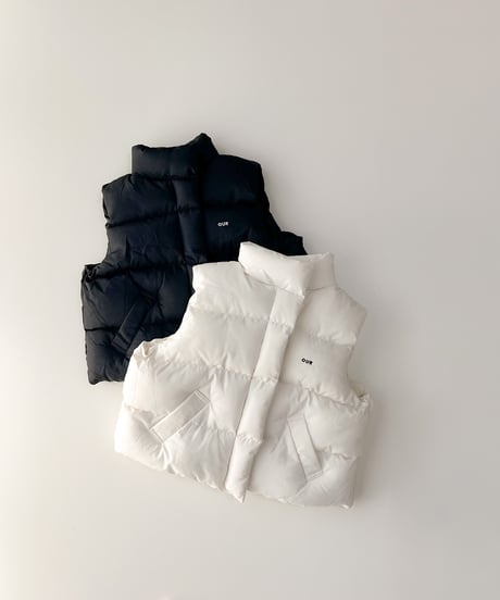 即納OUR down vest