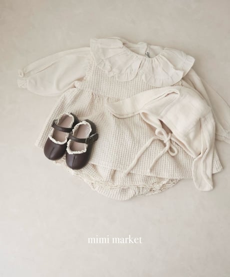即納 mimi market Big Collar blouse