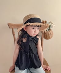 即納ribbon paper hat