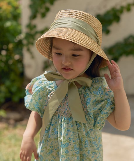 予約 OREN Chouette Ribbon Straw Hat