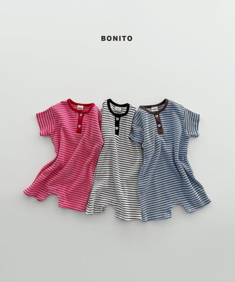 即納 bonito Baby Summer waffle ST single suit