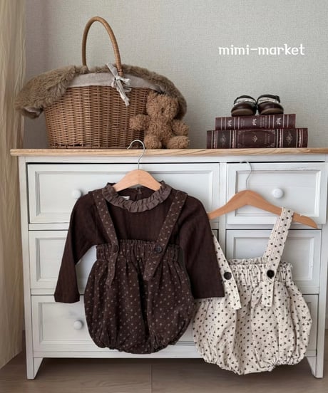 即納mimi market Frill Jagard Tee