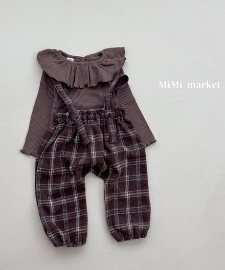 即納 mimi market Check Nimbo Overall