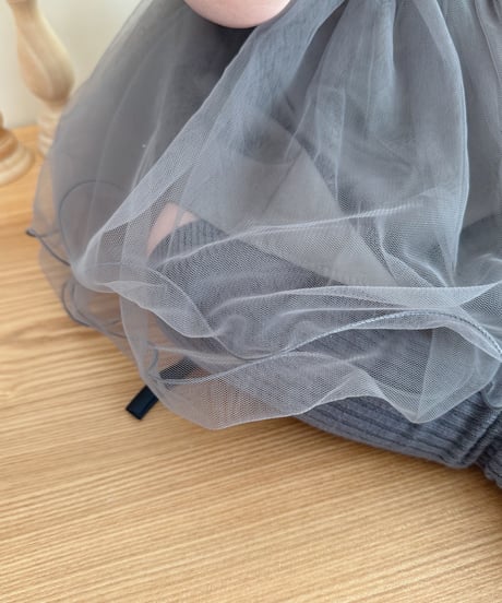 即納tulle skirt pants