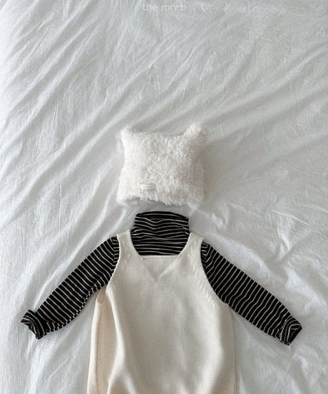 即納minirobe Buckle cat beanie