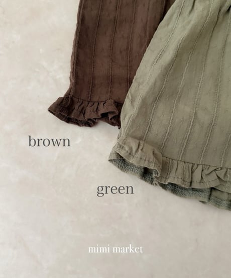 予約mimi market Frill shorts