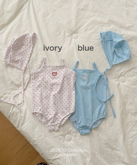予約ninibello Candy dot swimwear
