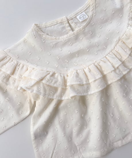 即納 mon petit bebe Selene blouse