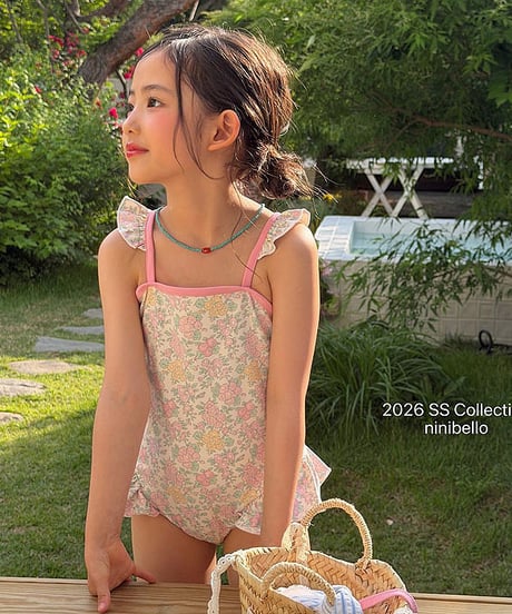 予約ninibello Rosy Berry Swimwear