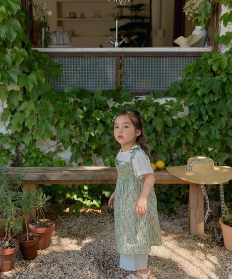 予約 OREN Rosera Smock Strap Dress