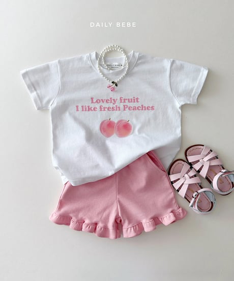 一部即納 daily bebe Like half-sleeved tee