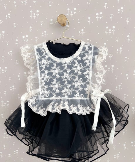 即納no sleeve tulle rompers