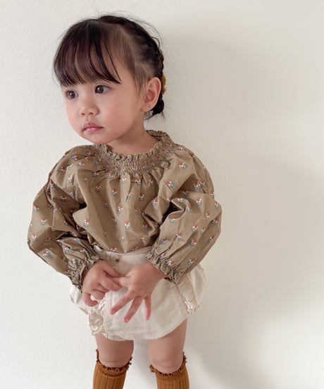 即納mini beige   Smoke blouse
