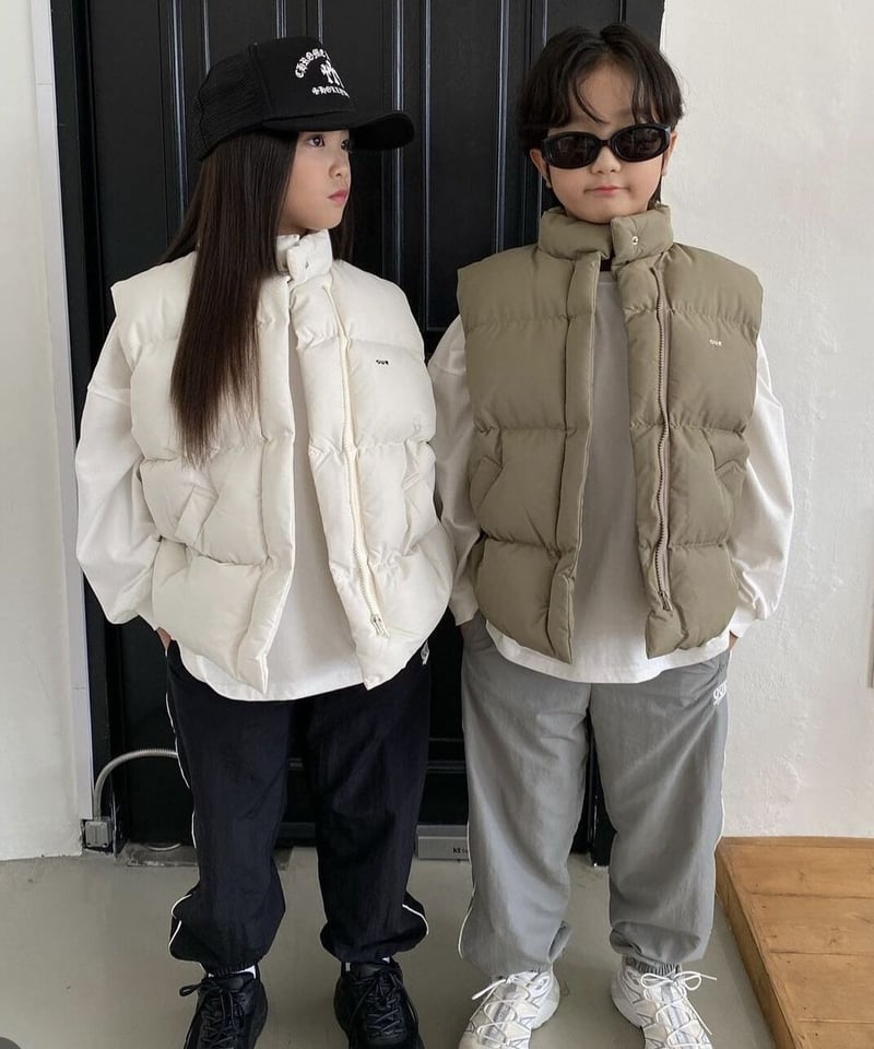 即納OUR down vest | alli.