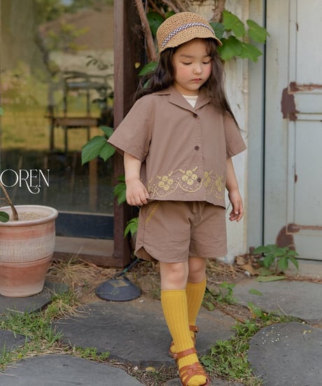 予約 OREN Rosier Garden Shirt