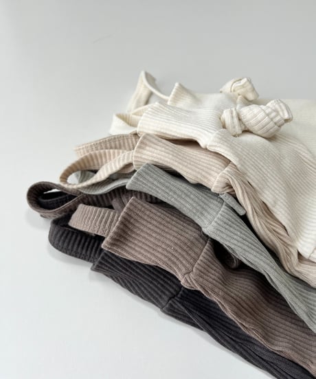 即納nuance color  strap leggings