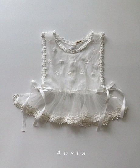即納aosta lace vest