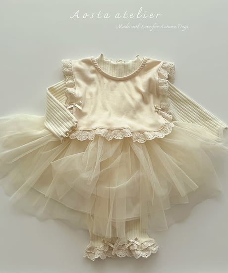 即納aosta Camellia dress