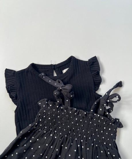 即納bebe nine And Summer frill tee