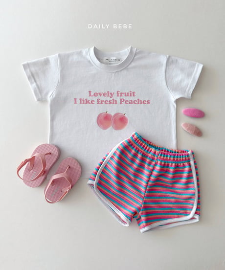 一部即納 daily bebe Like half-sleeved tee