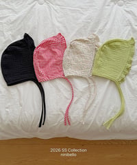 予約ninibello Kong Kong frill Bonet