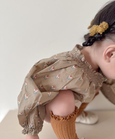 即納mini beige   Smoke blouse