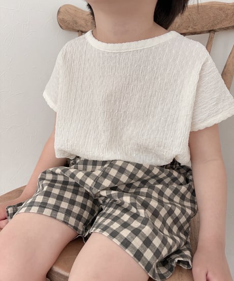 即納 nunubiel check pants