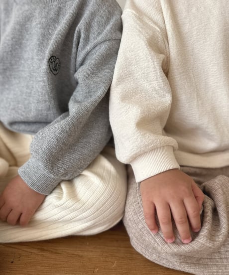 即納 Pretzel Embroidery Sweatshirt