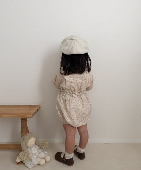 即納 mimi market Moss Balloon Overalls