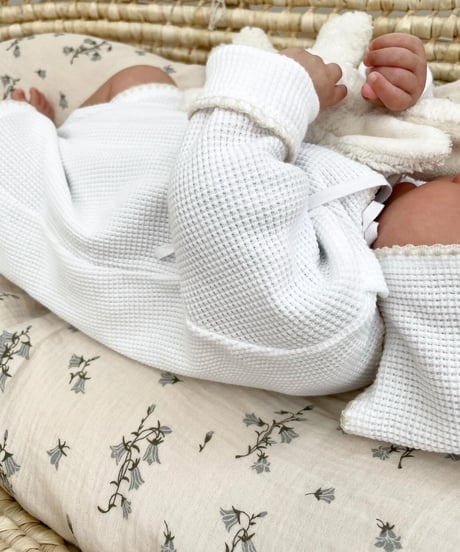 即納monbebe newborn Mellow waffle suit