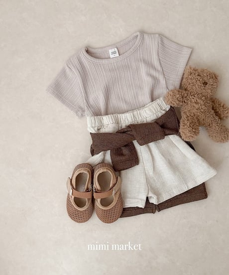 予約mimi market Line pants