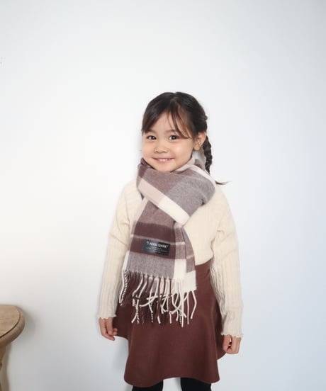 即納plaid muffler