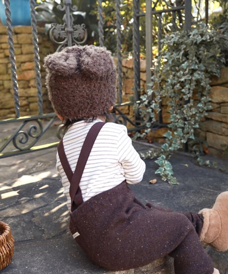 即納rabbit mohair cap