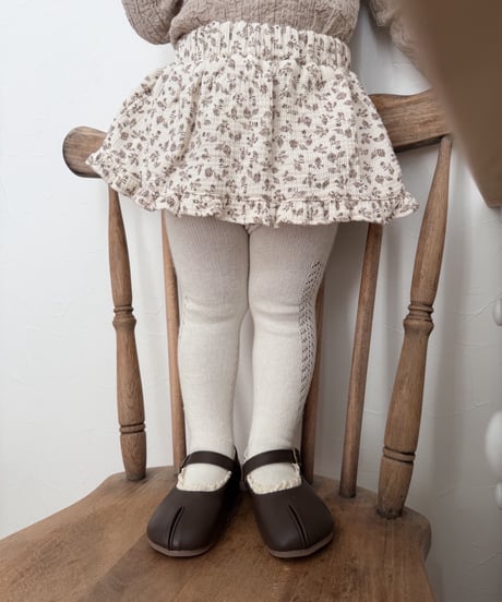 即納 petit flower frill skirt