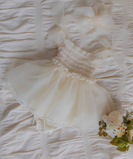 予約 OREN Odette Organza Dress Suit