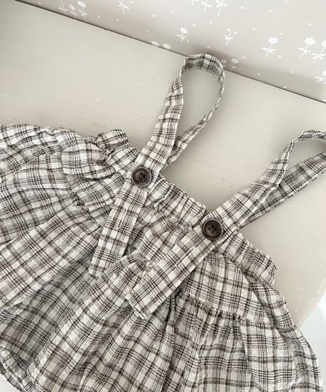 即納 check skirt bloomer