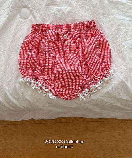 予約ninibello Bubble Pop Skirt Bloomer