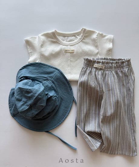 即納aosta cool linen pants