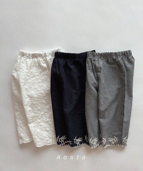即納aosta bibi pants