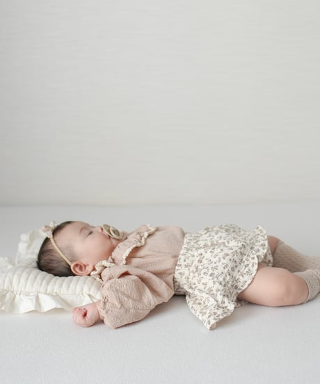 即納 petit flower frill skirt