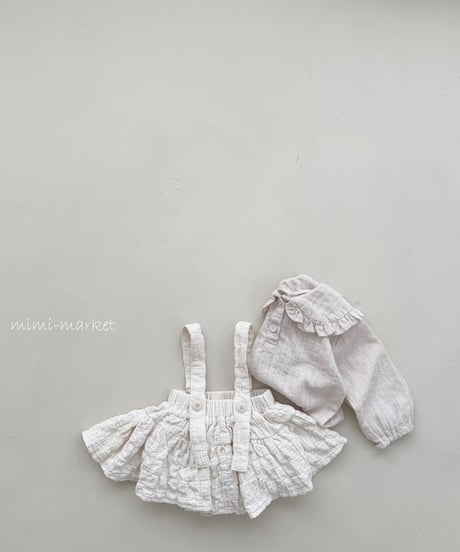 即納Wrinkle vacation skirt