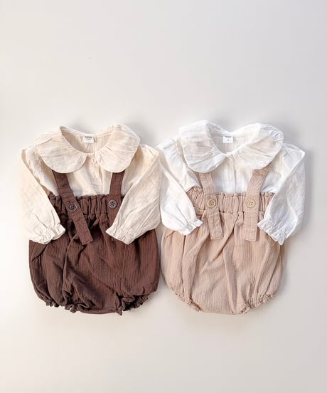 即納mimi market Stitch Suspender bloomer